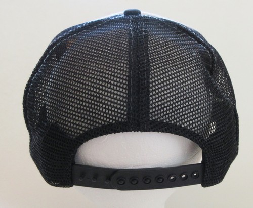 Snapback Parrish Inc Drilling Contractors Stockton CA Mesh Trucker Hat Cap Black - Picture 6 of 7