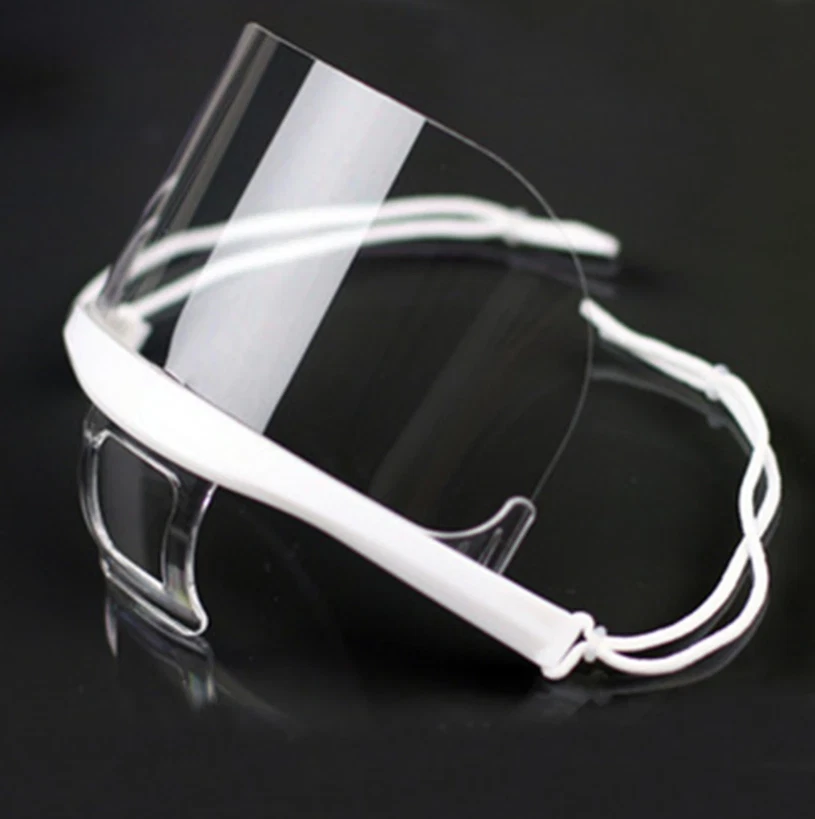 Reusable Mouth Guard Spit Shield Protection Blocker Plastic Clear 10 PCS   - Image 4 of 4