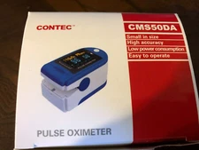Brand New In Box Contec CMS50DA Pulse Oximeter Blood Oxygen Meter Pulse