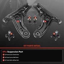 VW LUPO AND SEAT AROSA REAR SUSPENSION 2 GAS SHOCK ABSORBERS