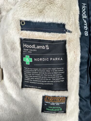 Hoodlamb Ladies’ Nordic Parka Size M Midnight Blue - Picture 2 of 5