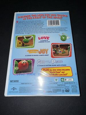 VeggieTales Fruits of the Spirit Stories/Love,Joy,Peace(New/Sealed