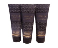 Vanilla Noir Body Cream Ultimate Hydration Bath Body Works 8 oz Lot of 3