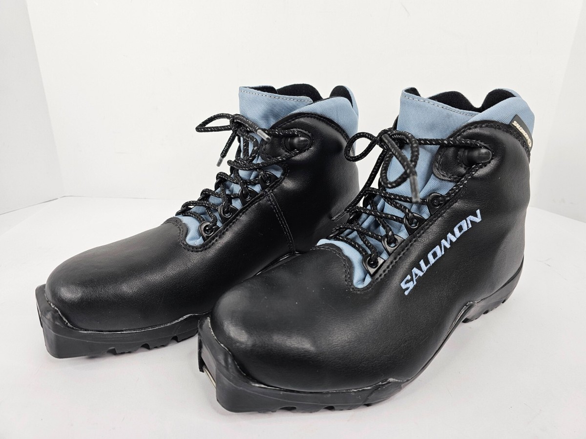 Salomon‎ Black and Blue cross country ski boots Salomon Vintage SR40 Cross Country Ski Boots – Geartrade.com main image 4