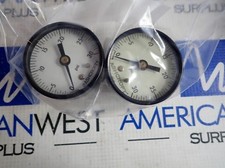 LOT OF 2 ASHCROFT PRESSURE GAUGE 0-30 PSI