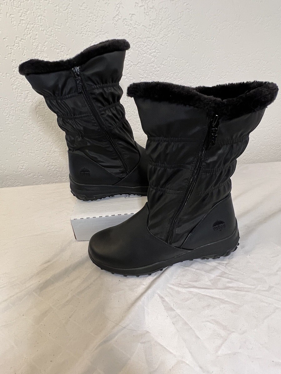 Totes Winter Boots Women Size TOTES Women's Black MADINA