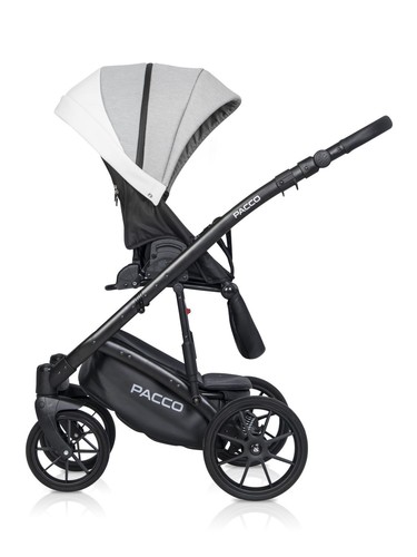 RIKO BASIC PACCO BABY STROLLER PRAM 3in1 CARRYCOT + PUSHCHAIR + CAR SEAT - Picture 18 of 101