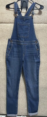 Crewcuts Girls Blue Denim Overall Jeans Size 14 NWT $69.50 Retail