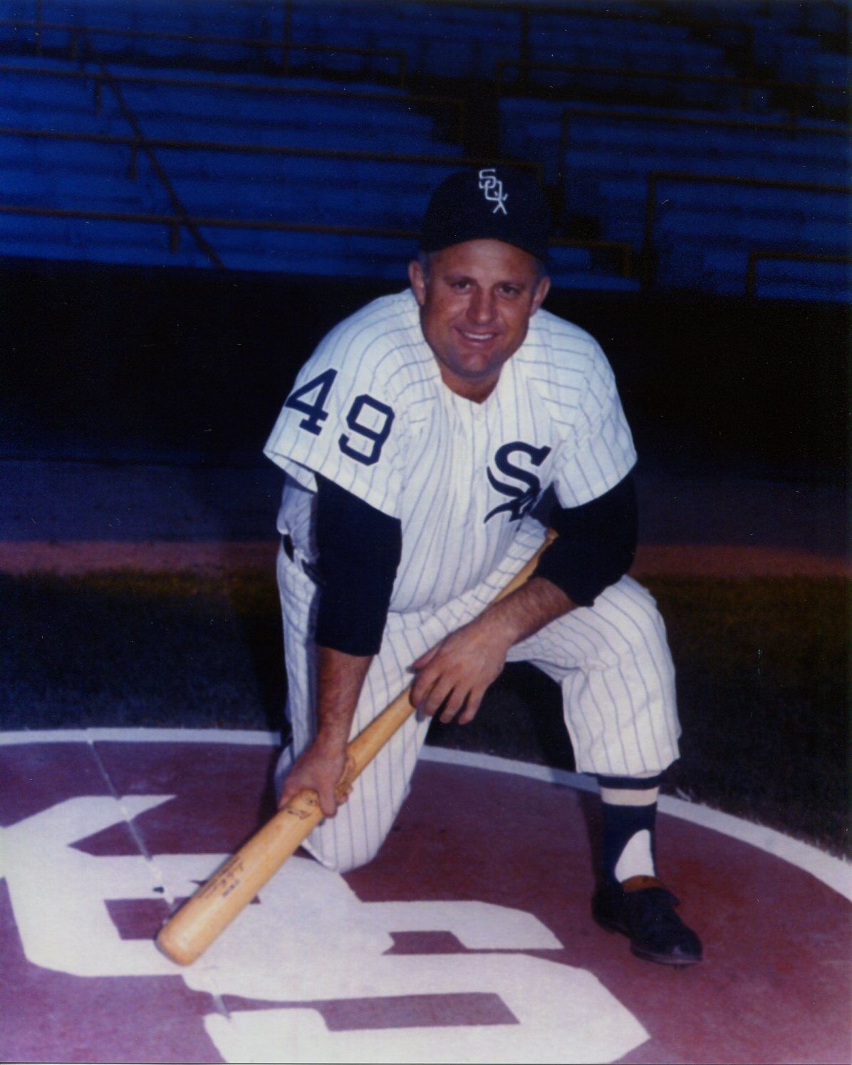SMOKY BURGESS Photo 1964-67 Chicago White Sox @ Comiskey Park