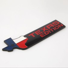Xl Black Texas Edition Emblem Badge For Ford 150 250 Tailgate Universal Stickon