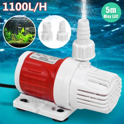 ACELECTRONIC Wasserpumpe Selbstansaugende Pumpe 12V 1100L Hochdruckpumpe Gartenteich Pumpe