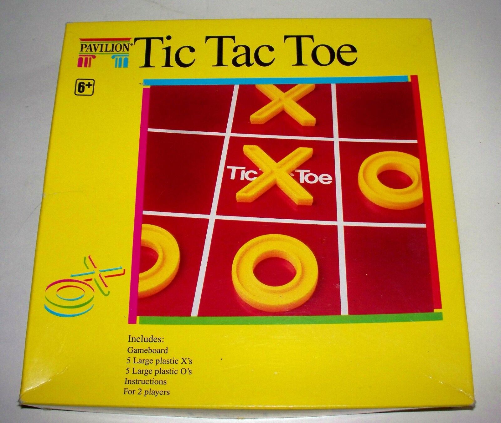 Pressman Plastic Tic Tac Toe Replacement Parts Board Game 5 - X