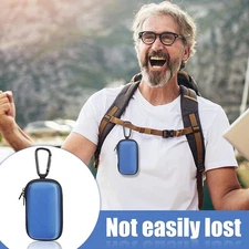 Inhaler Case 4 Pack Hearing Aid Hard Case Charger, Cable, USB holder NEW