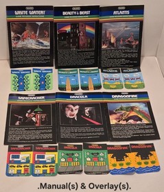 42 Intellivision Games - Tested Working