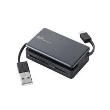 Elecom card reader USB2.0 microUSB connector equipped with a personal comp [362]