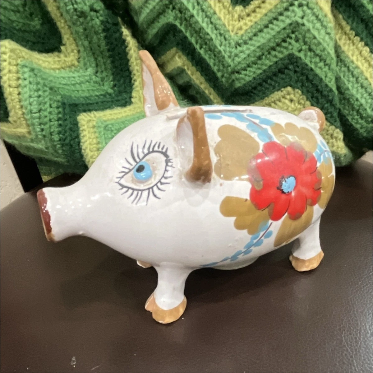 Hand Painted Piggy Bank for sale | eBay