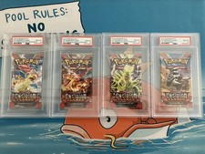 PSA 10 GEM MINT Complete Set Obsidian Flames Pokemon Card Booster Pack Charizard
