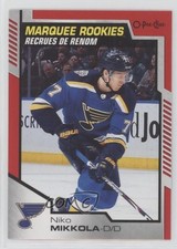 2020-21 Upper Deck O-Pee-Chee Update Marquee Rookies Red Border Niko Mikkola to0