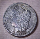 1895-O Morgan Silver Dollar