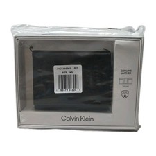 Portafoglio uomo Calvin Klein in pelle RFID a tre scomparti