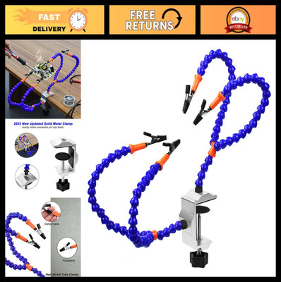 Soldering Clamp Aid - No Hands Wire Clip Holder for Field Soldering & Welding