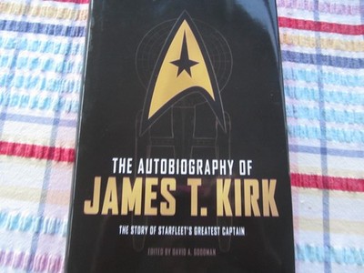 Autobiography of james t kirk mint 1st edition