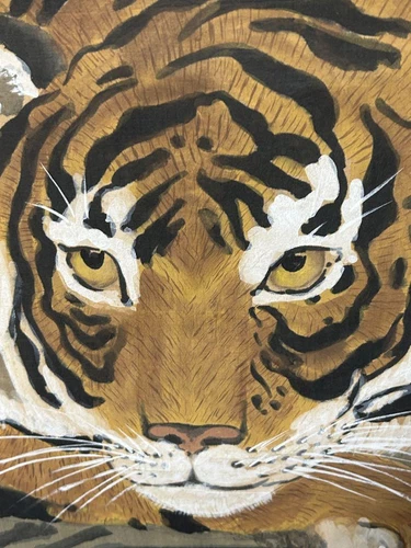 Tiger Hanging Scroll With Box - Picture 11 of 16