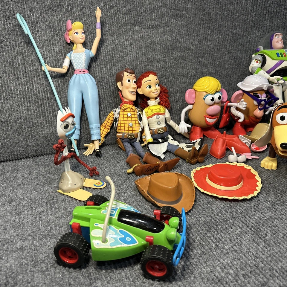 Vintage Toy Story Toy Figures Lot Of 10-Disney, Playskool RARE!! - Image 2 of 4
