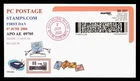 DR WHO 2000 CVP COMPUTER VENDED STAMPS.COM 1ST CLASS 33C FDC BELGIUM APO R60506