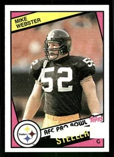 Mike Webster 1984 Topps #171 Card TCCCX