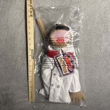 Melissa  Doug Chef Puppet 2553 Sealed Bag Wooden Rod Retired NWT NOS