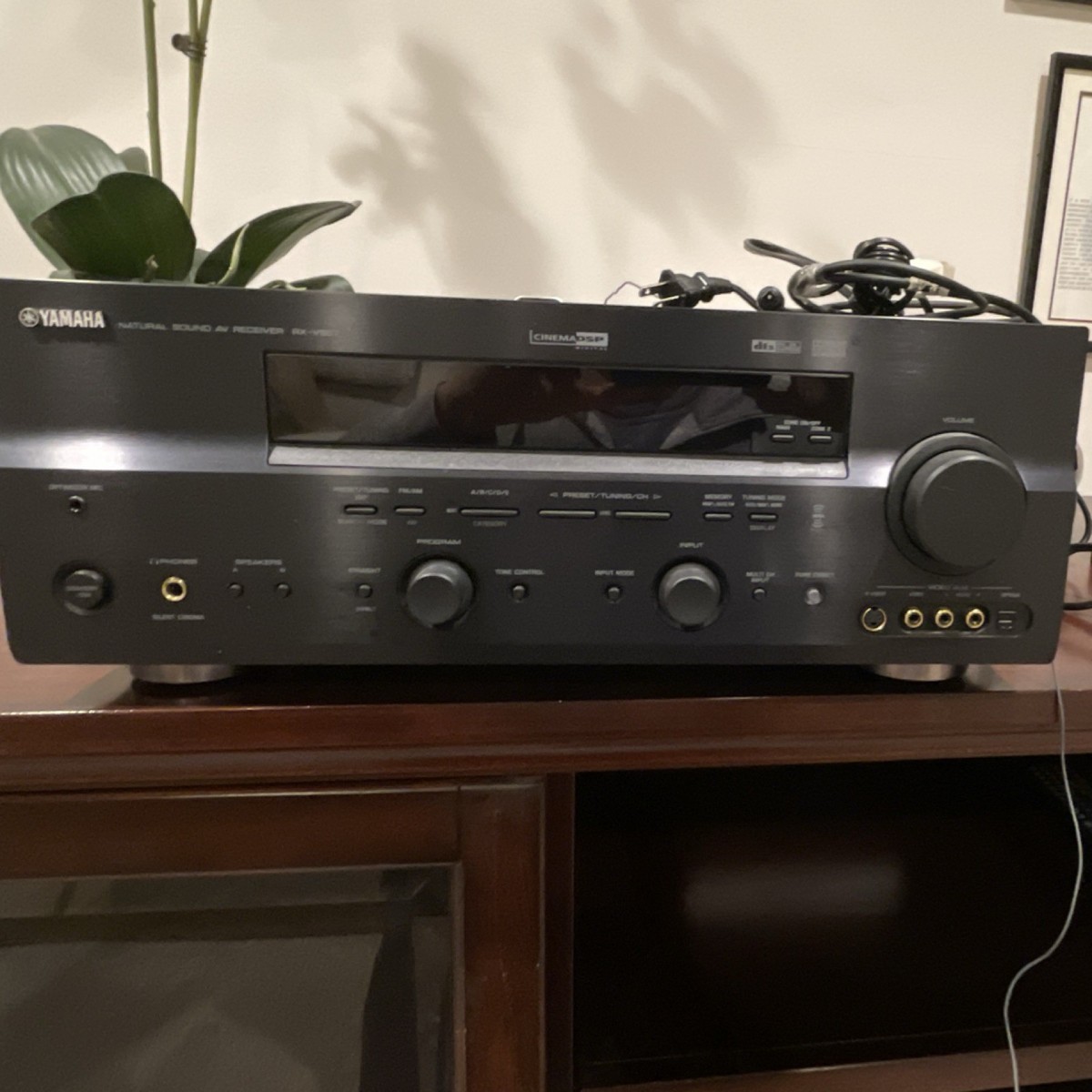 Yamaha RX-V657 Natural Sound AV Receiver Black Headphone Jack | eBay