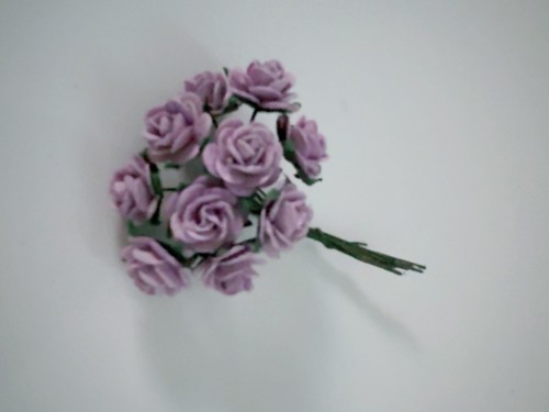 10x Mulberry Paper Small Little Flowers Rose Garland Craft Art Making Scrapbook - Picture 12 of 13