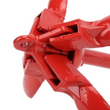 (Red)Foldable Rustproof 3.5LB Kayak Grapnel Anticorrosion For Watercraft