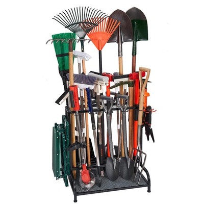Garden Tool Organizer for Garage, Garden Tool Rack, Up to 58 Long Handled Too...