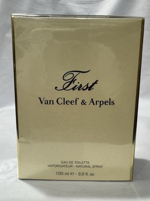 VINTAGE First by Van Cleef & Arpels 3.3 oz / 100 ml Eau de Toilette Spray SEALED
