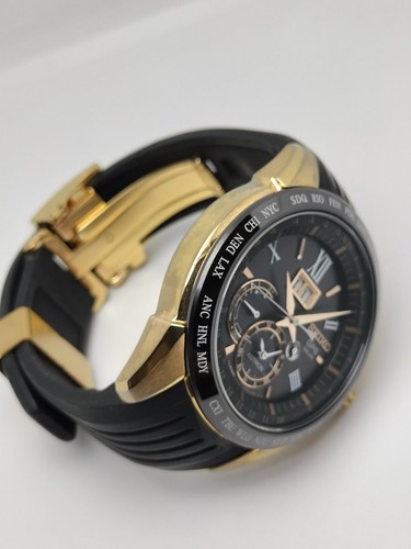 Seiko Astron 8X42-0AE0-3 SBXB153 Date Boîte Solaire Montre Hommes Authentique - Photo 7 sur 8