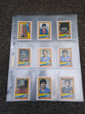 Fußball 1988 EM 88 Kompletter Satz 100 Monty Gummikarten A+ plus Leeralbum