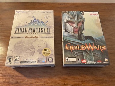 Guild Wars First Print and Final Fantasy XI for PC complete