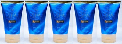 5 Bath Body Works True Blue Spa SMOOTHING FOOT SCRUB Walnut Shell 4 oz