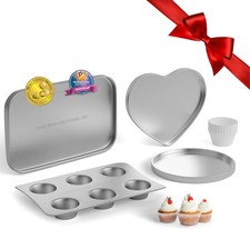 Kids Oven Pan Set Kids Baking Pans Accessories for Easy Bake Oven Bakeware