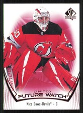 2021-22 SP Authentic Limited Red #189 Nico Daws FW