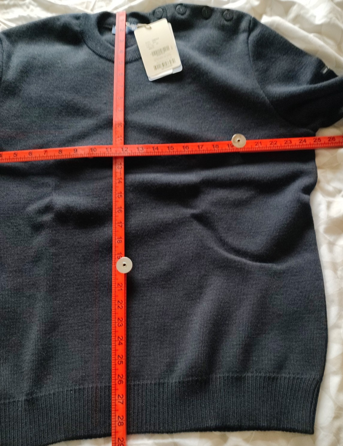 Saint James Cancale Sailor Jumper Navy Blue XXL BNWT France Wool Fisherman