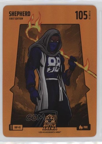 2024 Bo Jackson Battle Arena TCG Alpha Edition Orange Battlefoil Shepherd 0ix9