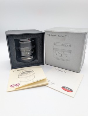 TTArtisan 50mm f/1.2 Lens for Nikon Z-Mount | APS-C | Pristine Condition