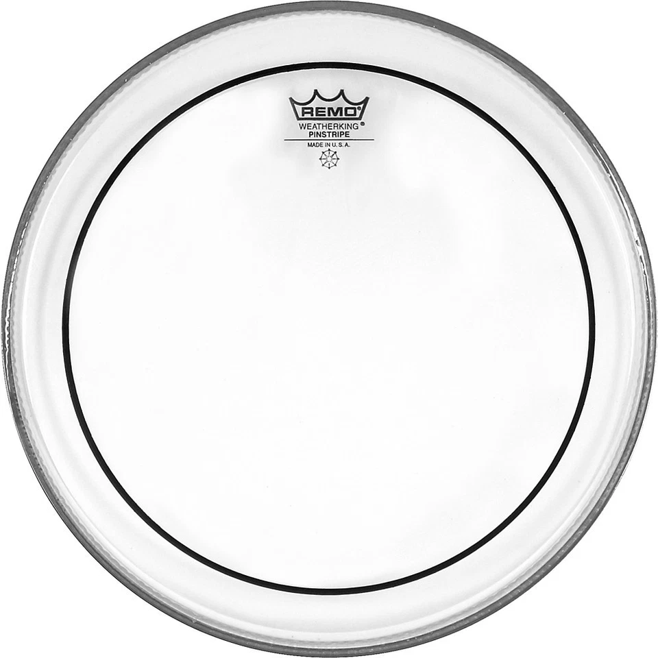 Remo Pinstripe Clear 5-piece Tom Drumhead Pack - Image 3 of 4