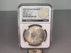 1883 P Morgan Dollar NGC MS63 Original Bag Fragment Nice Reverse Toning Toner!