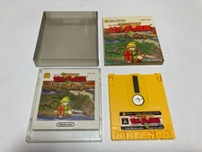 The Legend of Zelda Boxed With Manual D Nintendo Famicom Disk FCD Japan import