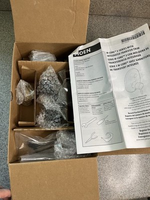 Moen Belfield M-CORE 3-Series 2-Handle Shower Trim Matte Black UT3322BL