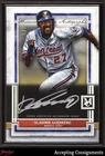 2020 Topps Museum Collection Framed Black Vladimir Guerrero ON CARD AUTO 3/5